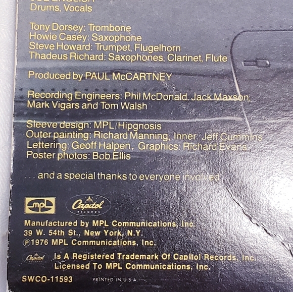 Paul McCartney &Wings Vinyl Records - Picture 5 of 7